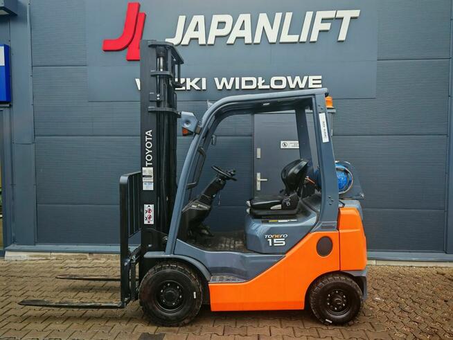 UŻYWANY wózek widłowy TOYOTA 8FGF15 LPG // 1500 kg