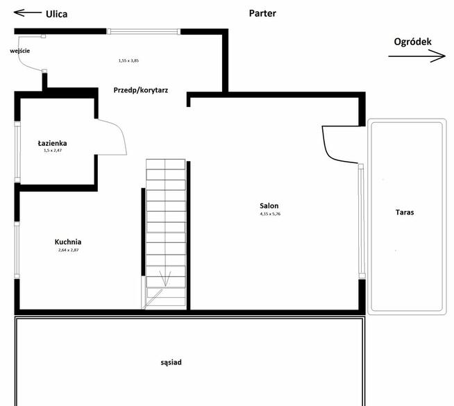 Nowa cena. Dom bliźniak w cichej okolicy centrum miasta.