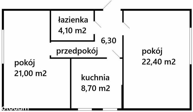 Bezczynszowe | 2 pokoje | 60,50 | Józefów