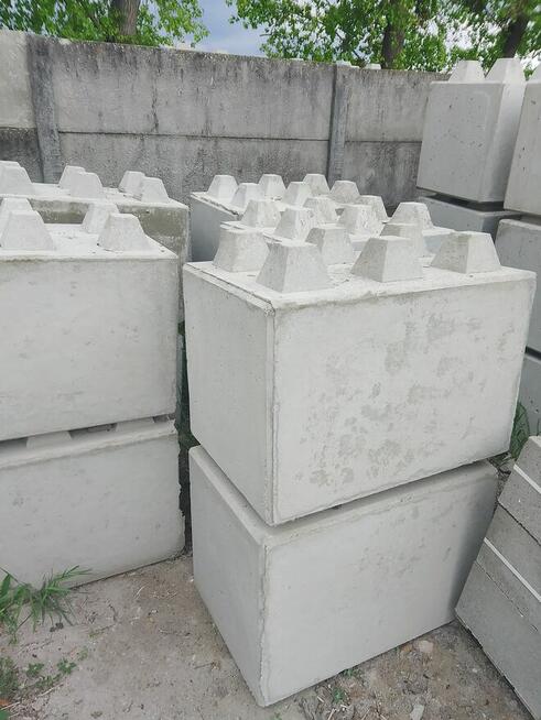 Bloki betonowe typu LEGO mury oporowe boksy zasieki