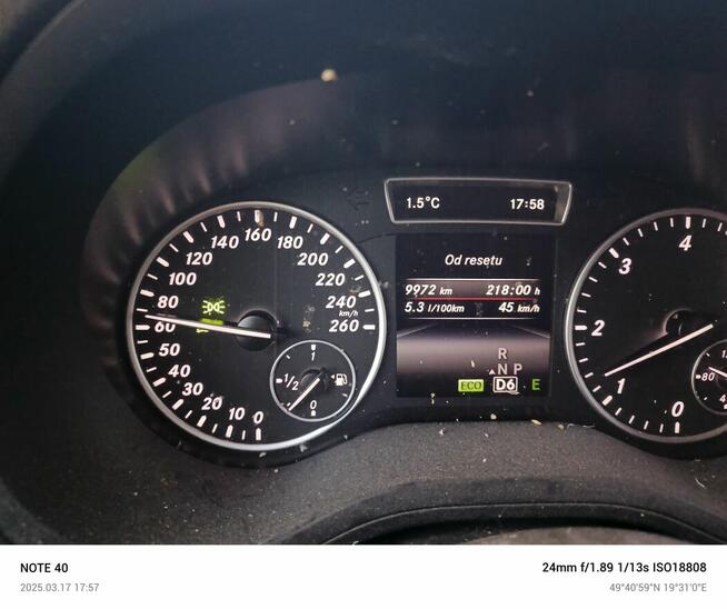 Mercedes klasa B 200 cdi. W246,