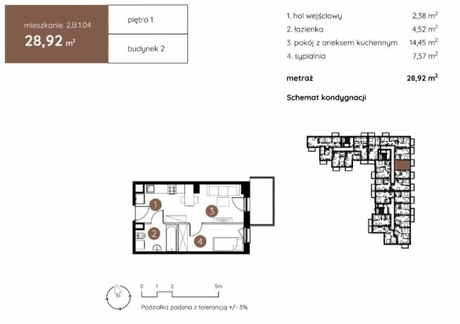 Mieszkanie Lublin Wrotków, Zemborzycka
