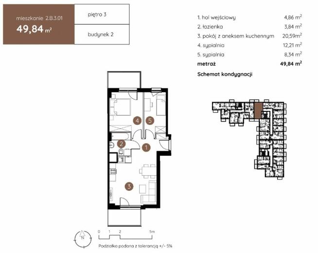 Mieszkanie Lublin Wrotków, Zemborzycka