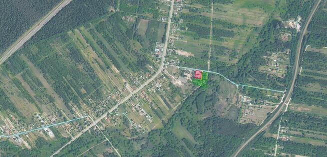 Działka budowlana Ostojów gm. Suchedniów,