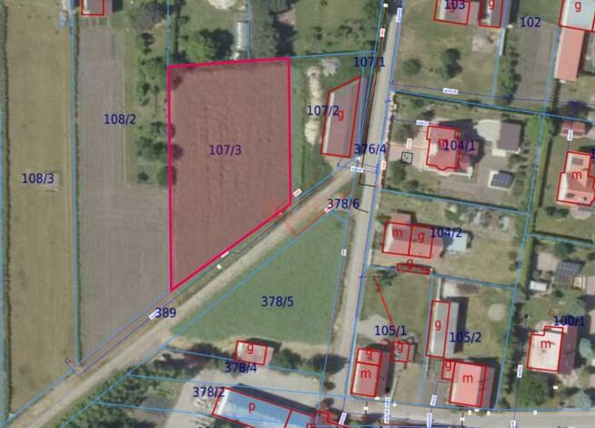 Działka budowlana gm. Domaniów, Wiosenna