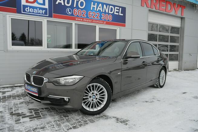 BMW 318 2.0d Luxury Line Automat Serwis 100% bezwypadkowy Navi Skóra Bluetooth