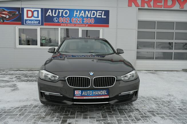BMW 318 2.0d Luxury Line Automat Serwis 100% bezwypadkowy Navi Skóra Bluetooth