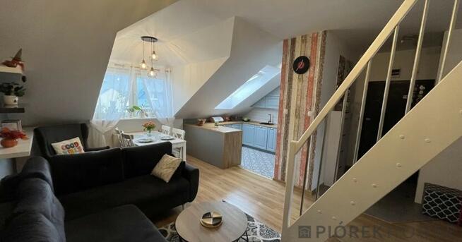 Dwupoziomowe mieszkanie na Targówku