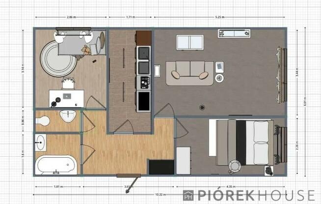 3-pokojowe mieszkanie na Bielanach