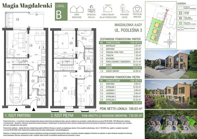 Designerski dom 130 m2 pod klucz Magdalenka