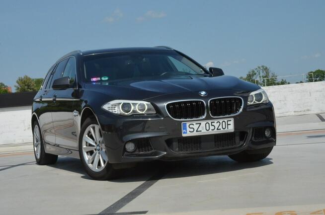 BMW 520 2.0d 184 KM Panorama/ Head Up/ Skóra/ Xenon/ Navi / Grzania/ El.fotele