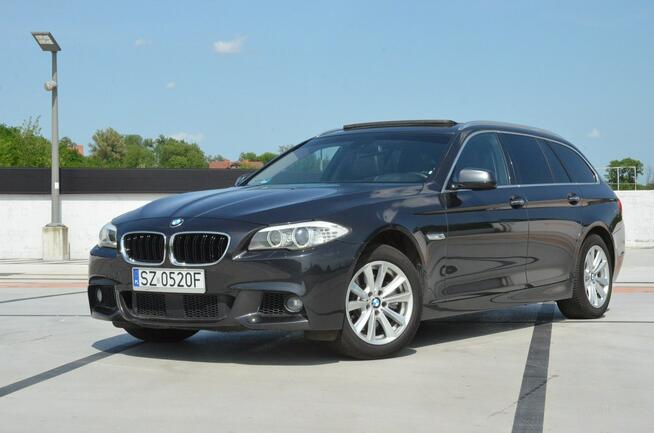 BMW 520 2.0d 184 KM Panorama/ Head Up/ Skóra/ Xenon/ Navi / Grzania/ El.fotele