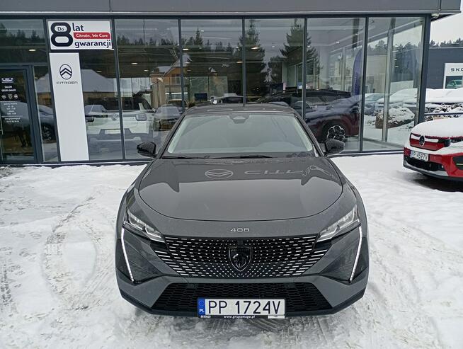 Peugeot 408 Allure hybrid 145 KM automat pakiety bezpieczenstwo, zimowy