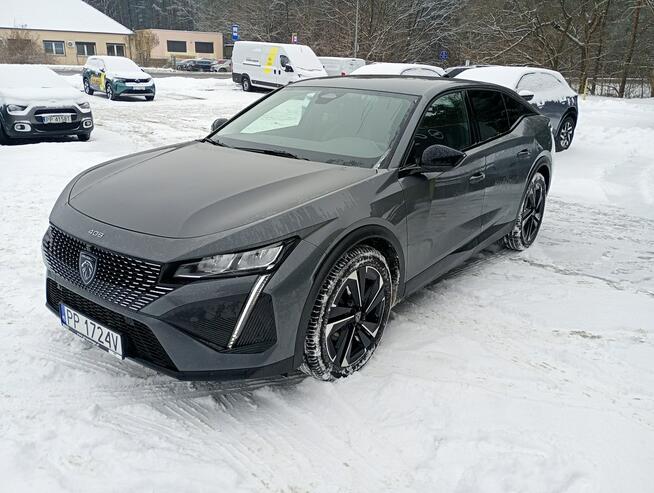 Peugeot 408 Allure hybrid 145 KM automat pakiety bezpieczenstwo, zimowy