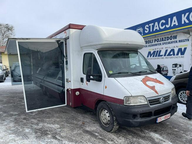 Fiat Ducato Autosklep wędli Gastronomiczna food truck foodtruck sklep W-zas Borco