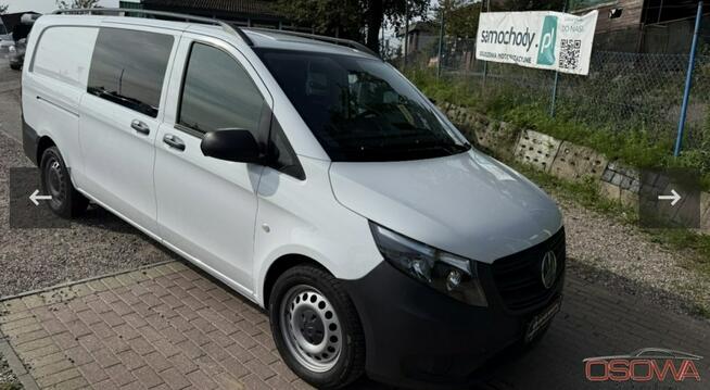 Mercedes Vito BRYGADÓWK 6 OS. EXTRA LONG BOGATO WYPOSAŻONY 33 TYS KM GWARANCJA 1.R