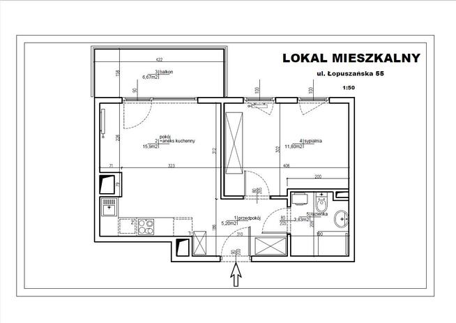 Mieszkanie Warszawa Włochy, Raków, Łopuszańska