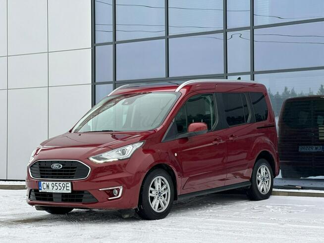 Ford Tourneo Connect 1Ręka SalonPL 2kpl.opon Kamera Panorama Asystent GrzanyFotel GWARANCJA