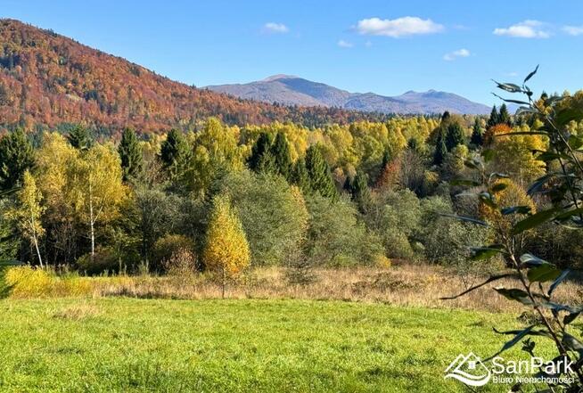 Działka rolna Krzywe gm. Cisna