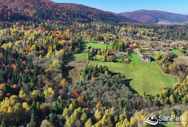 Działka rolna Krzywe gm. Cisna