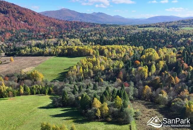 Działka rolna Krzywe gm. Cisna