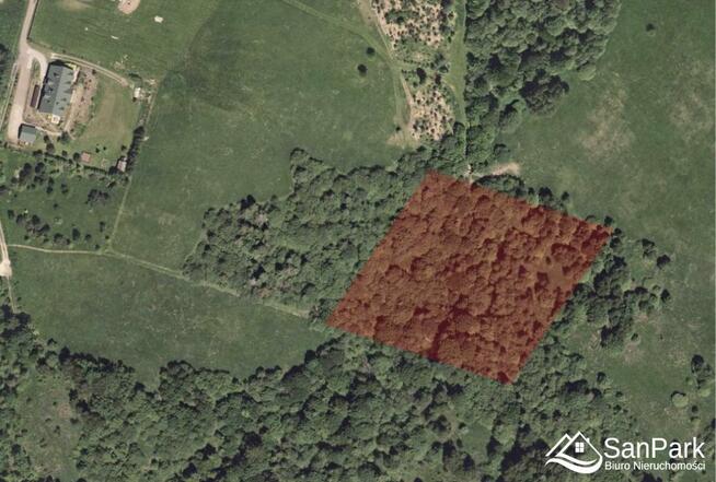 Działka rolna Krzywe gm. Cisna