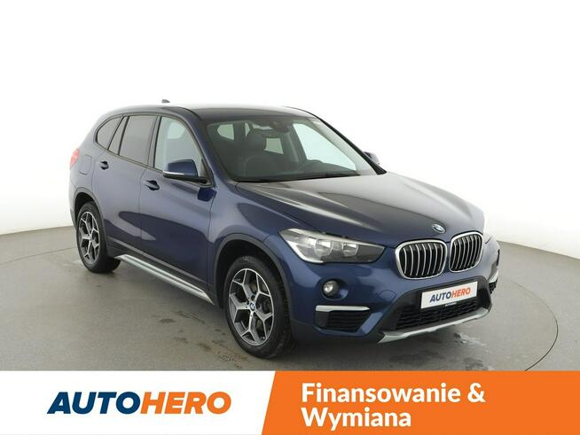 BMW X1 4x4 automat półskóra klima auto navi grzane fotele czujniki parkowania