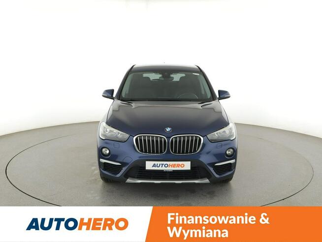 BMW X1 4x4 automat półskóra klima auto navi grzane fotele czujniki parkowania