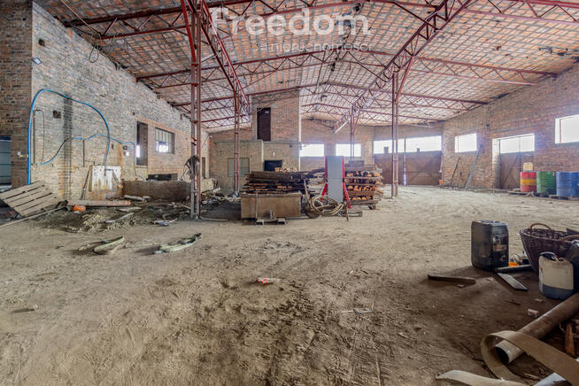 Teren inwestycyjny 2 ha z halą – MPZP, kolej