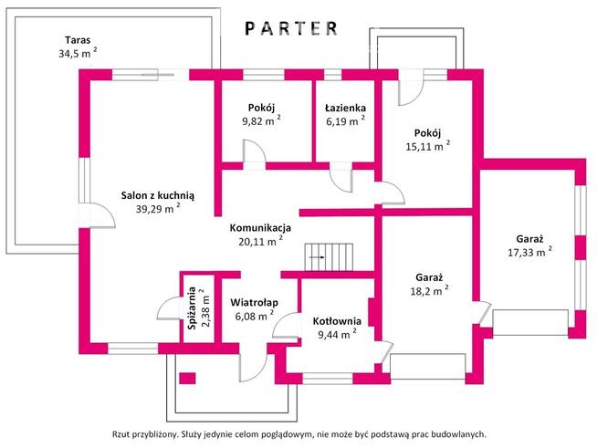 Piękny dom w stanie surowym zamkniętym – Babiak