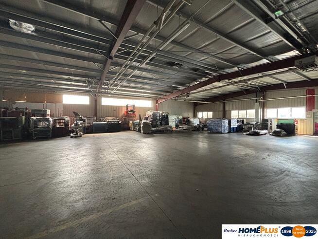 1,5 ha na produkcję, składy, magazyny+hala 1100 m2
