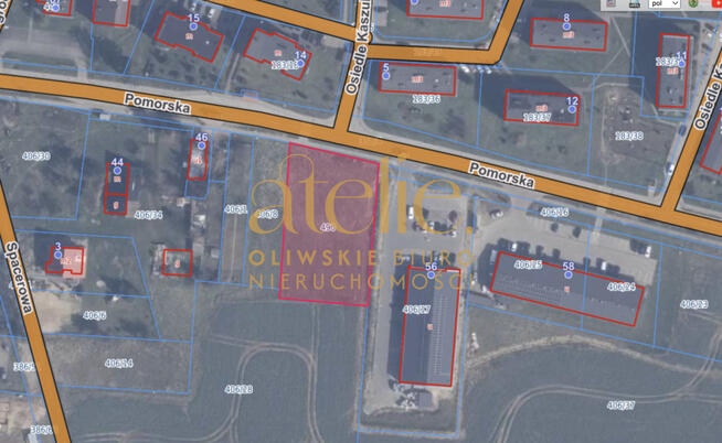 Grunt inwestycyjny 2192 m² z WZ – Gniewino!