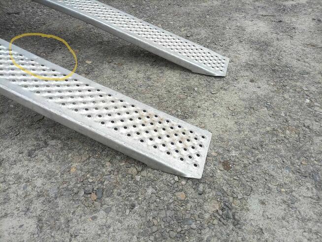 Rampa najazdy aluminiowe zakrzywione AL-KO 2m 400kg