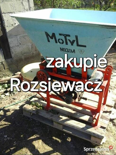Zakupie Glebogryzarkę oraz Rozsiewacz motyl