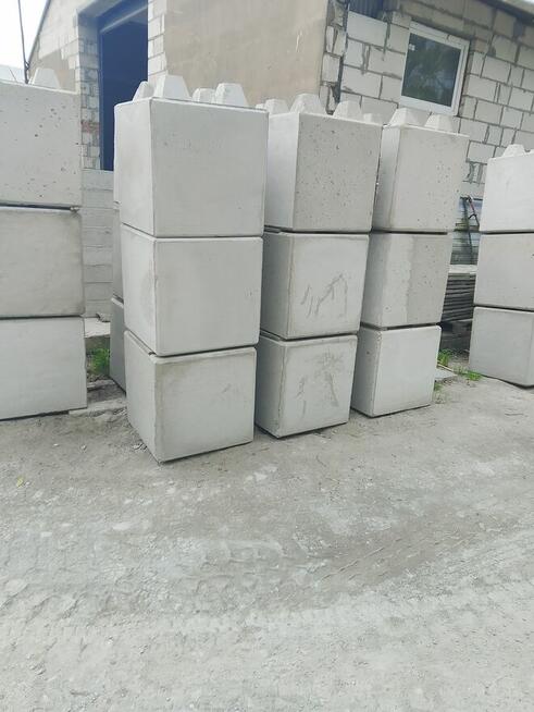 Bloki betonowe typu LEGO mury oporowe boksy zasieki