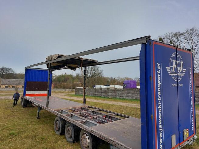 Dach suwany naczepa Krone kompletny