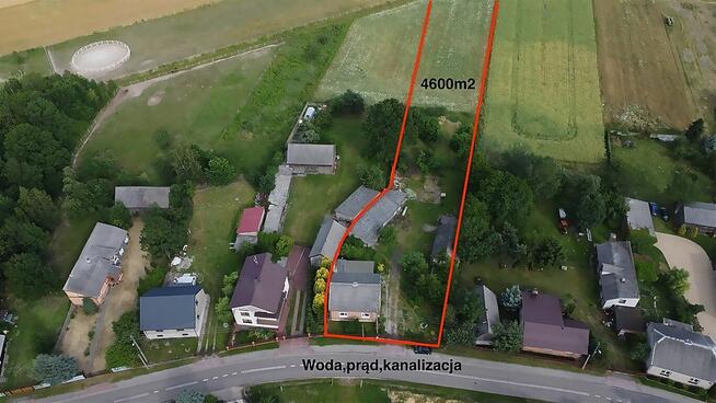Dom z dużą działką 4600m2 Pacierzów gm. Kłomnice/Częstochowa