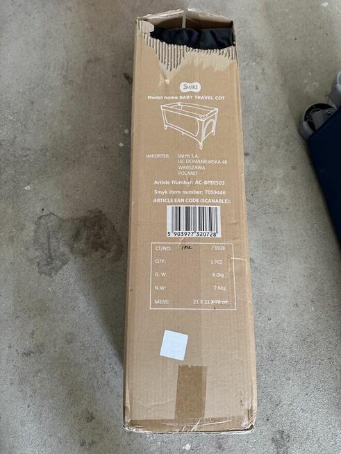 Łóżeczko turystyczne Smiki