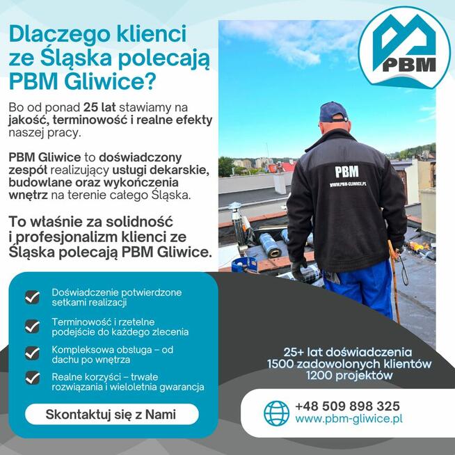 Krycie Dachów Papą Termozgrzewalną - Usługi Dekarskie/dachy