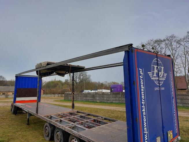 Dach suwany naczepa Krone kompletny