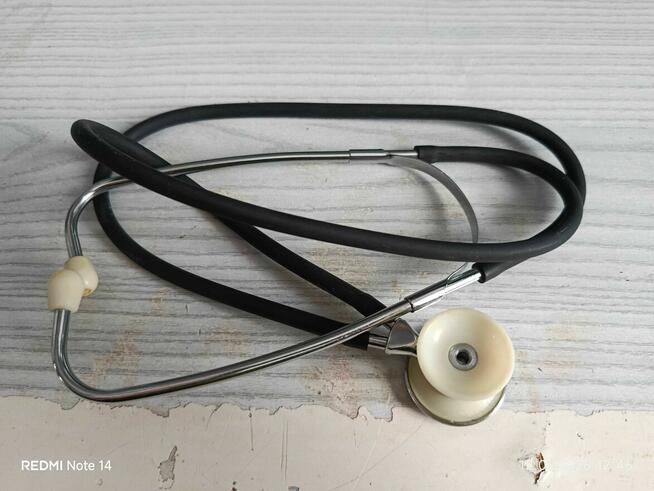 Stetoskop Dwu funkcyjny Polski Lata 80 + Etui