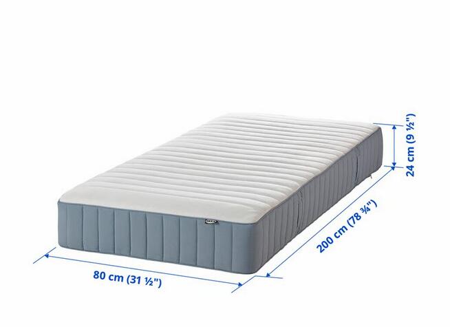 MATERAC z pokrowcem - DUŻE ROZMIARY - zadbany !!