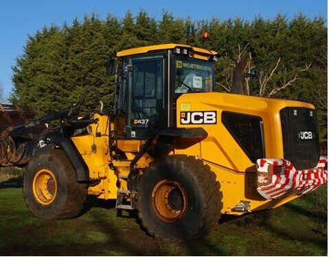 ŁADOWARKA KOŁOWA MARKI JCB 437 S5 WASTEMASTER