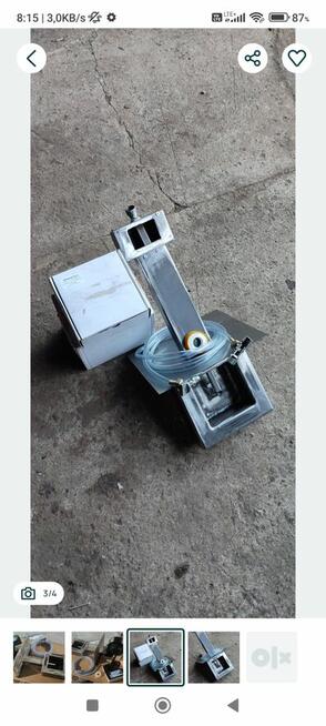 Nowy palnik-wkład na olej do pieca kominka