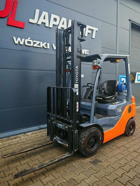 UŻYWANY wózek widłowy TOYOTA 8FGF15 LPG // 1500 kg