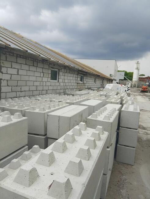 Bloki betonowe typu LEGO mury oporowe boksy zasieki