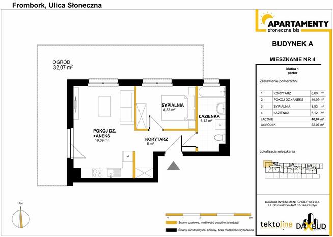 Sprzedam mieszkanie na parterze z ogródkiem!