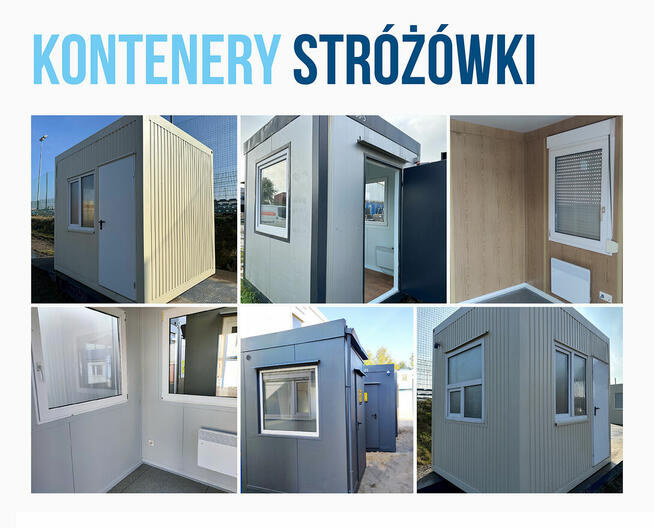 Kontenery stróżówki
