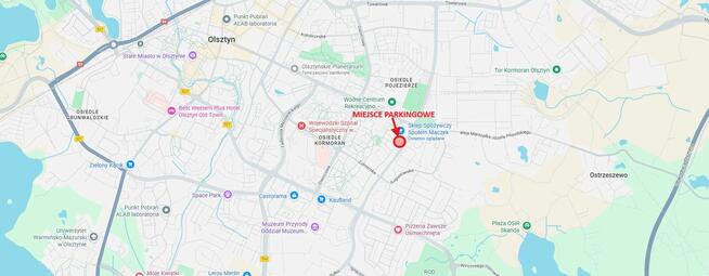 Oferuję zadaszone miejsce postojowe – ul. Wyszyńskiego