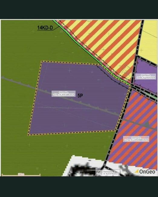 Działka przemysłowa 4,16 ha – Mieczownica, gm. Ostrowite (Wi